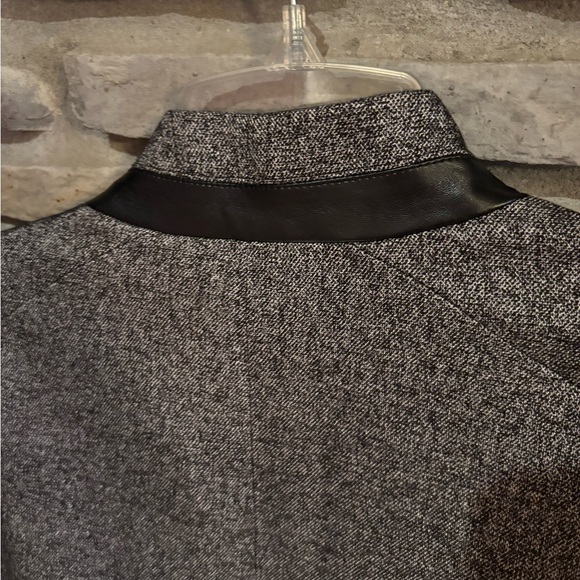 Anne Klein Charcoal Blazer with Black Accents - Picture 9 of 16